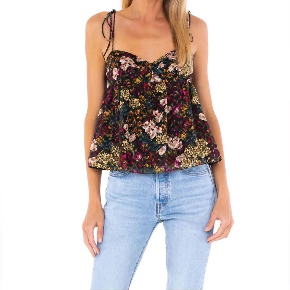 AMANDA UPRICHARD CECE Floral Camisole TOP Large
